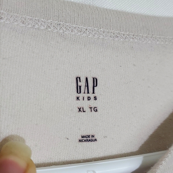 Gap Kids White "Back To The Future" Long Sleeve TShirt -XLarge (fits Ladies Med) - Picture 7 of 13